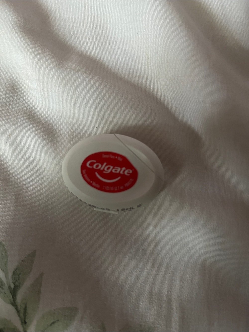 Colgate Kids Dental Floss Dispenser - White with Red Label